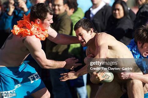 Nude Rugby Match. Nude Blacks V Fijian Invitation team, Dunedin